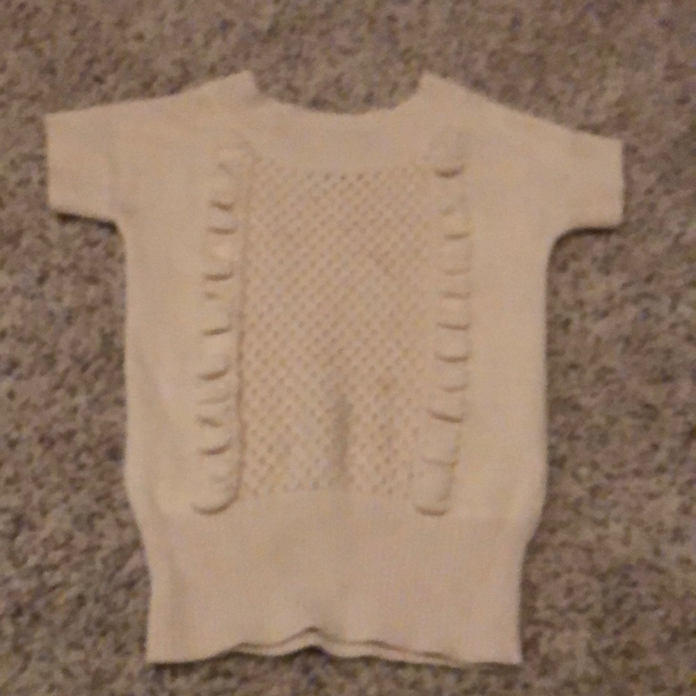 Girls shirt sleeve sweater